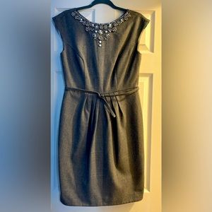 Chetta B Grey Career Dress